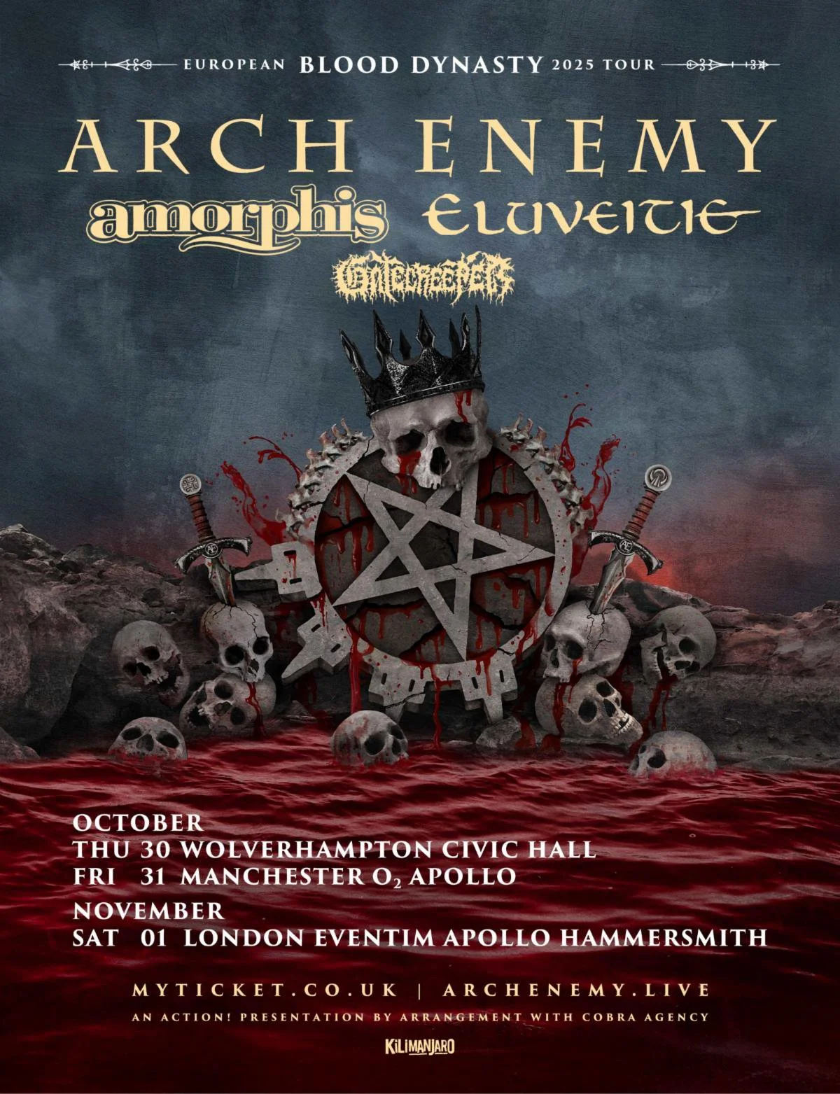 Arch Enemy announce European 